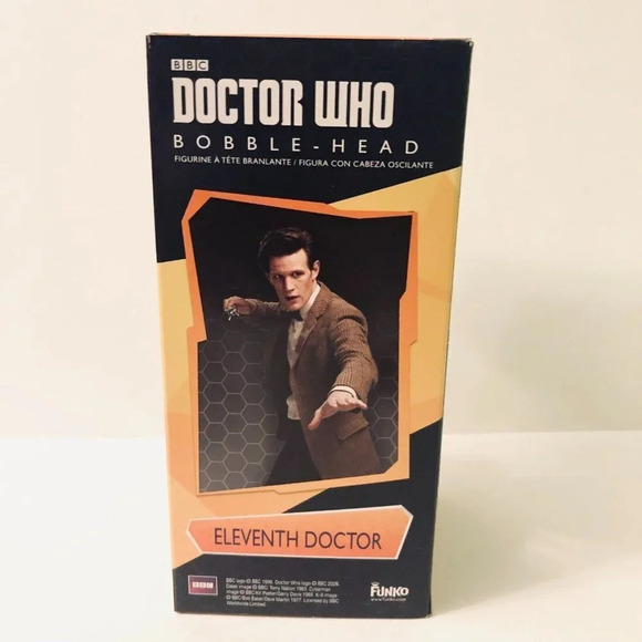 2009 Doctor Who 11th Doctor Wacky Wobbler Bobble Head 7 Inch Figure Funko - Picture 6 of 14